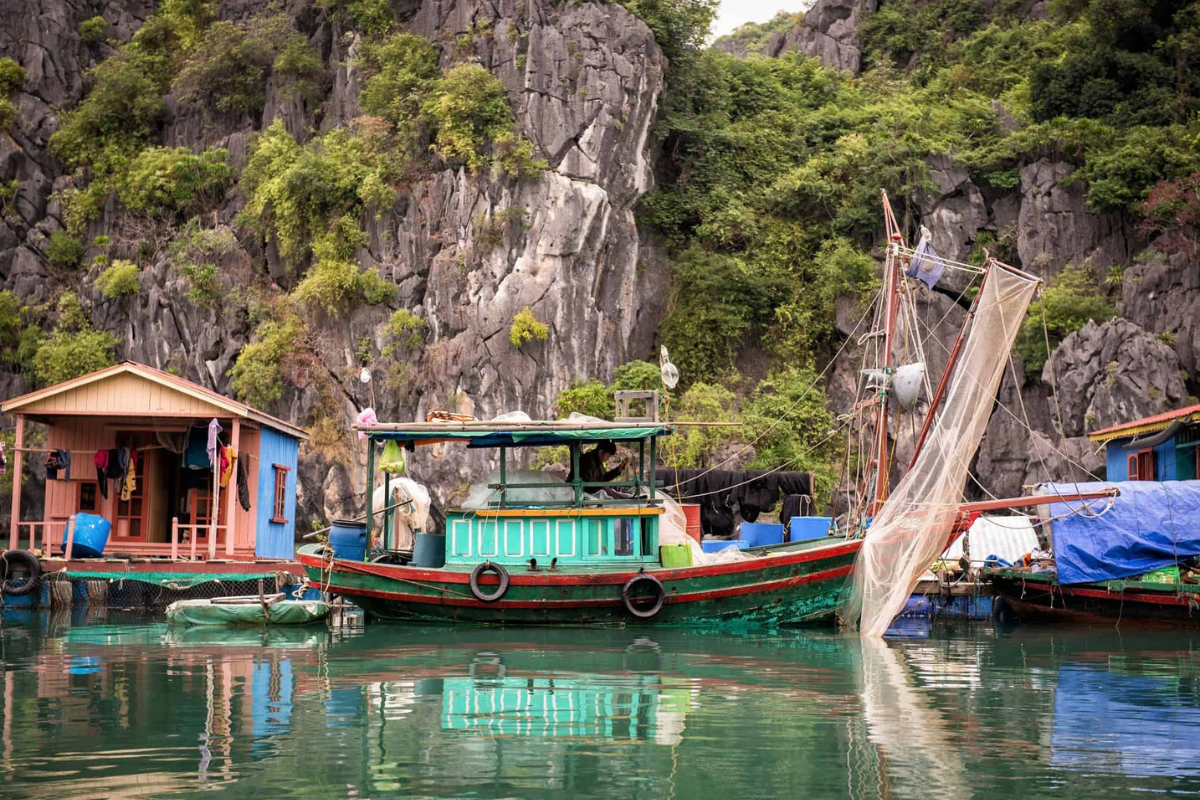 Vung Vieng Floating Village